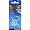Hillman HILLMAN Small Vinyl Coated White Steel 7/8 in. L Hook 1 lb 6 pk 122236 - alternate 4